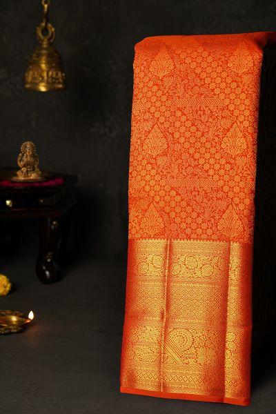 Elegant Silk Drape Saree